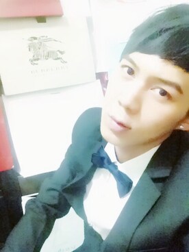 「Koreaのアイテム（シャツ/ブラウス、ホワイト系）」を使った、陳奇さん（メンズ・170cm）の夏コーディネート