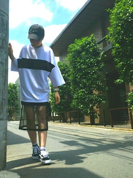 「L.H.P（エルエイチピー）のアイテム（ワンピース/ドレス）」を使った、オダジマ ミユキ【LHP WOMEN】さん（レディース・160cm）の夏コーディネート