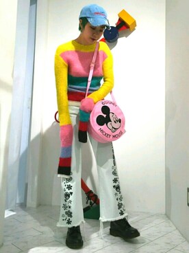 「BEEN TRILL（ビーントリル）のアイテム（帽子）」を使った、オダジマ ミユキ【LHP WOMEN】さん（レディース・160cm）の秋コーディネート