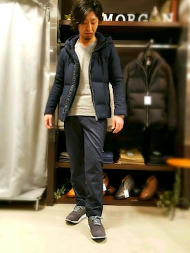 ガロタツさん(メンズ・174cm)の冬コーディネート