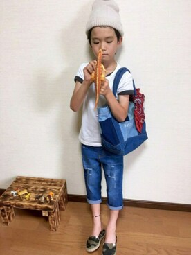 nati+genさん（キッズ・120cm）の夏コーディネート