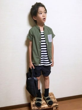 nati+genさん（キッズ・122cm）の夏コーディネート