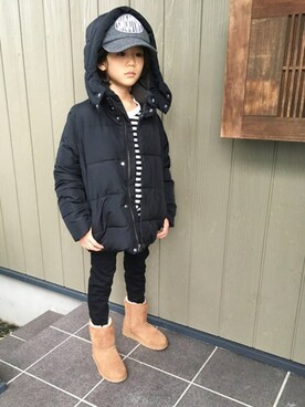 nati+genさん（キッズ・124cm）の冬コーディネート