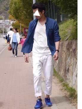 5さん（メンズ・185cm）の夏コーディネート