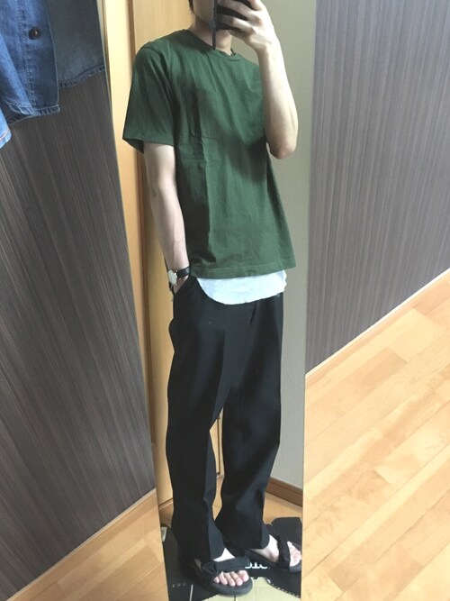 けんじ Global Workのタンクトップを使ったコーディネート Wear