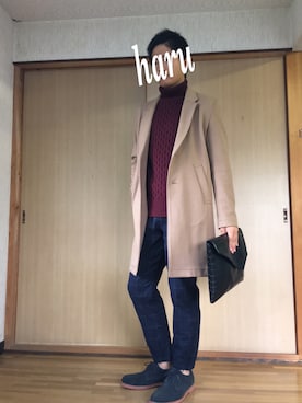 「RAGEBLUE（レイジブルー）のアイテム（ジャケット/アウター）」を使った、harukiさん（メンズ・170cm・10代）の秋コーディネート