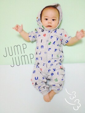 「フード」｜paruparuさん（キッズ・70cm）の夏コーディネート