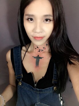 「Taichung」｜「アイテム（オールインワン・サロペット）」を使った、白可豫さん（レディース・160cm）の夏コーディネート