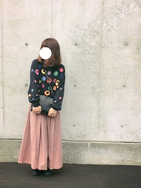 ニシマルさん（レディース・157cm）の秋コーディネート