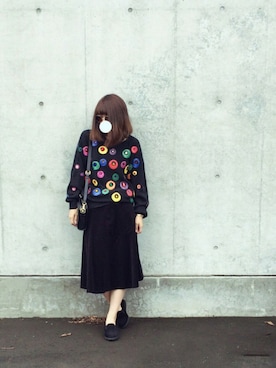 ニシマルさん（レディース・157cm）の秋コーディネート
