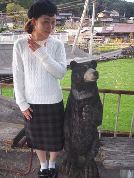 aさん（レディース・160cm）の秋コーディネート