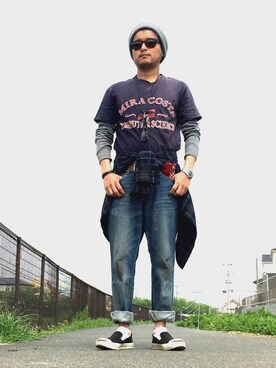 *shu*さん（メンズ・171cm）の春コーディネート