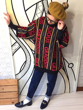 「キュウリガン」｜kyuligunさん（レディース・155cm）の冬コーディネート