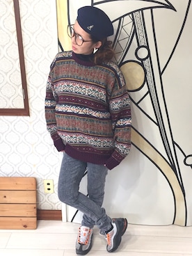 「キュウリガン」｜kyuligunさん（レディース・155cm）の冬コーディネート