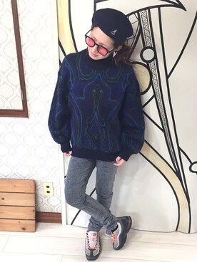 「キュウリガン」｜kyuligunさん（レディース・155cm）の冬コーディネート