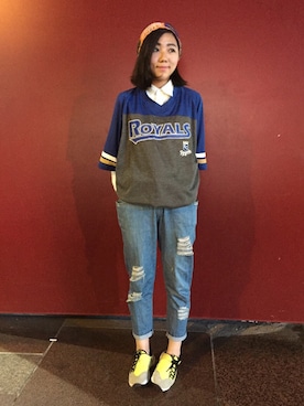 「footscape」｜楊以珩 Zoey Yangさん（レディース・163cm）の秋コーディネート