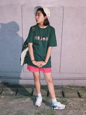 楊以珩 Zoey Yangさん（レディース・163cm）の夏コーディネート