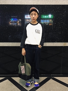 「The POOL AOYAMA」｜楊以珩 Zoey Yangさん（レディース・163cm）の夏コーディネート