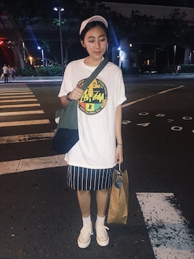 「The POOL AOYAMA」｜楊以珩 Zoey Yangさん（レディース・163cm）の夏コーディネート