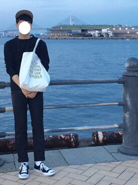 「CONVERSE（コンバース）のCONVERSE コンバース ジャック パーセル / JACK PURCEL（スニーカー）」を使った、msさん（メンズ・172cm）の春コーディネート