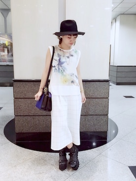 ミッチェルさん（レディース・158cm）の夏コーディネート