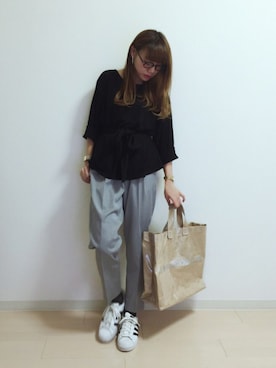 ミッチェルさん（レディース・158cm）の夏コーディネート