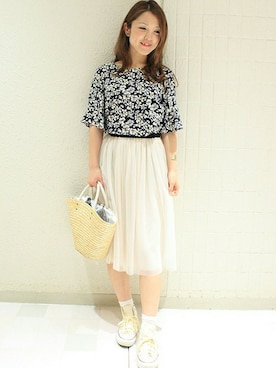Aikoさん（レディース・162cm）の春コーディネート