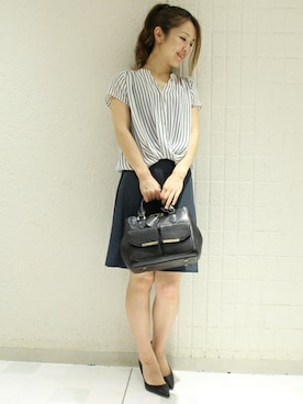 「カシュクール」｜Aikoさん（レディース・162cm）の春コーディネート