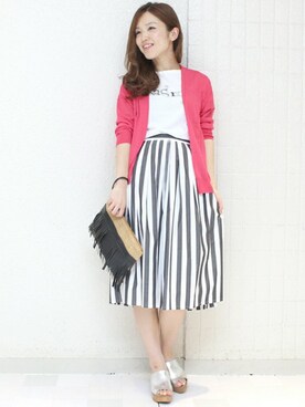 Aikoさん（レディース・162cm）の夏コーディネート