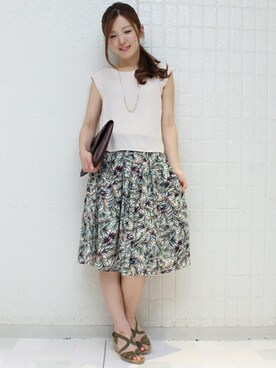 Aikoさん（レディース・162cm）の夏コーディネート