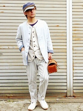 KENT BREAD HAT さん（メンズ・156cm）の秋コーディネート