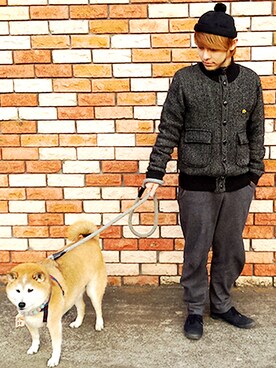 「おさんぽ」｜KENT BREAD HAT さん（メンズ・156cm・30代）の冬コーディネート
