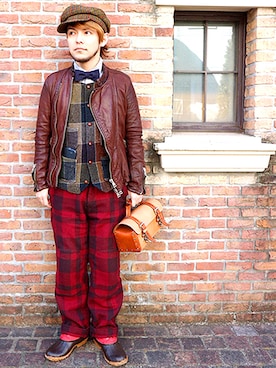 KENT BREAD HAT さん（メンズ・156cm）の冬コーディネート