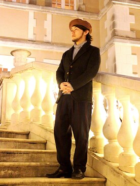 KENT BREAD HAT さん（メンズ・156cm）の秋コーディネート