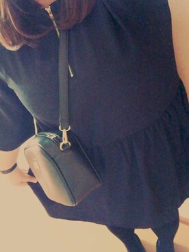 「JUNKO SHIMADA（ジュンコシマダ）のアイテム（ワンピース/ドレス）」を使った、あーちゃんさん（レディース・160cm）の秋コーディネート