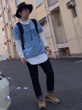 matsuokaさん（メンズ・165cm）の秋コーディネート