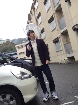 「MOSLEYTRIBE（モズリートライブズ）のアイテム」を使った、matsuokaさん（メンズ・165cm）の秋コーディネート