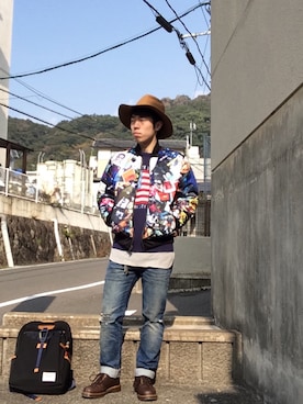 matsuokaさん（メンズ・165cm）の冬コーディネート