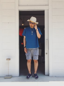 「 ショーツ」｜Valleyシノハラさん（メンズ・173cm）の夏コーディネート