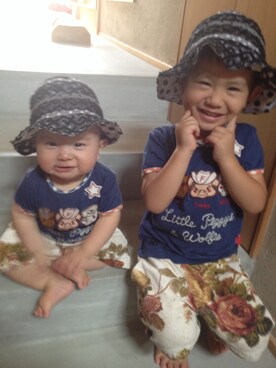 HYu-shoさん（キッズ・110cm）の夏コーディネート