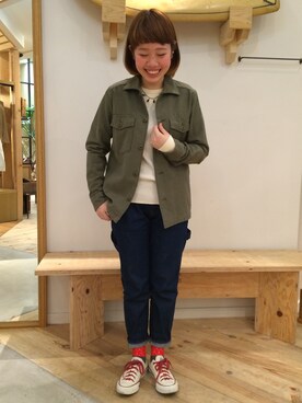 Haruka Otsujiさん(レディース・152cm)の冬コーディネート