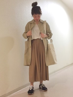「UTILITY Canvas（ユーティリティキャンバス）のアイテム」を使った、Haruka Otsujiさん（レディース・152cm）の冬コーディネート