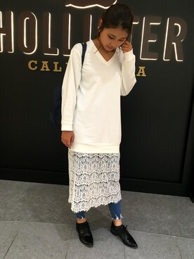 SAKIさん（レディース・164cm）の春コーディネート