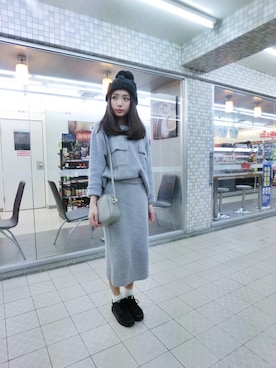 「coordinate」｜朱奈奈chunanaさん（レディース・160cm）の冬コーディネート