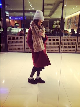 「coordinate」｜朱奈奈chunanaさん（レディース・160cm）の冬コーディネート