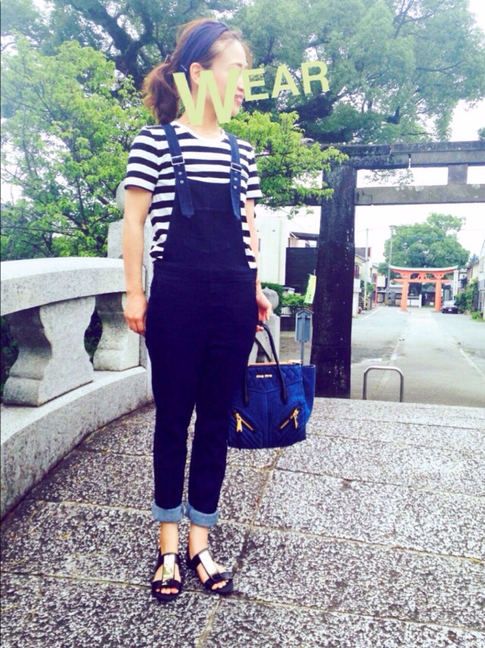 サロペット/オーバーオールを使った「MIUMIU」のレディース人気