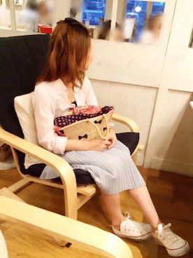 「ドラフトMR」｜「アイテム（アクセサリー）」を使った、Nhimiiさん（レディース・148cm）の夏コーディネート