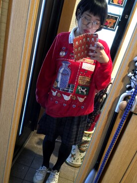 ふじもつさん（レディース・152cm）の冬コーディネート