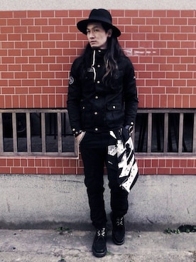 「survival（survival）のアイテム」を使った、zengさん（メンズ・175cm）の冬コーディネート