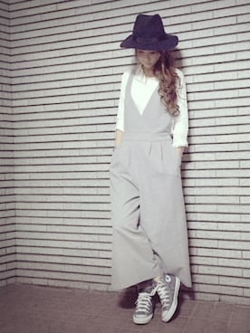 「WORLD BASICS（ワールドベーシックス）のアイテム」を使った、cathyﻌﻌﻌ♡さん（レディース・162cm）の冬コーディネート